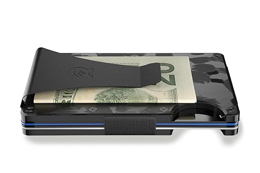 小物 The Ridge Forged Carbon Money Clip Slim & Strong Forged Carbon Wallet | The Ridge - Ridge Global